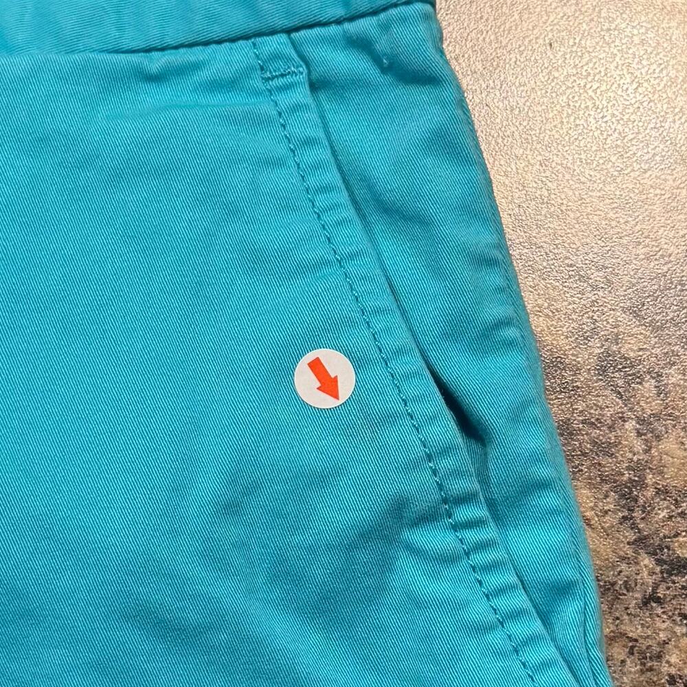 Vineyard Vines Shorts Chino Preppy Academia Cottage Minimalist Flat Front Blue 2 - Picture 3 of 6